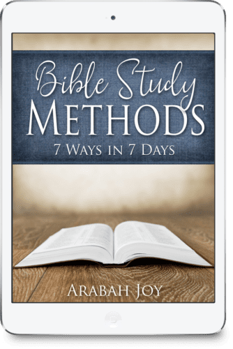 Bible Study Methods - 7 Ways in 7 Days
