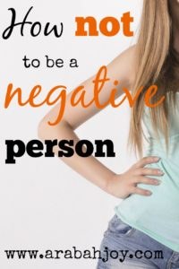 Do you struggle with negativity or pessimism? Studies show you can change! Scripture says you can too and here's how.