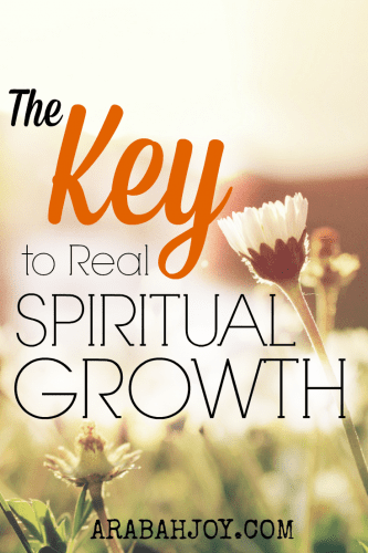 Do you long for real spiritual growth in your life? Scripture tells us there is one requirement for spiritual growth. Click over to find out what it is... it may surprise you! 