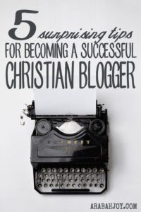 Read these 5 tips for being a successful Christian blogger -- taken from the book of I John.
