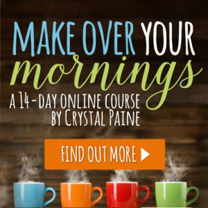 Are you overwhelmed, defeated, and chaotic, say 13 minutes into your day? Learn how to make over your mornings with this 14 day online course! Priced at only $17, this is one investment you will NOT regret!