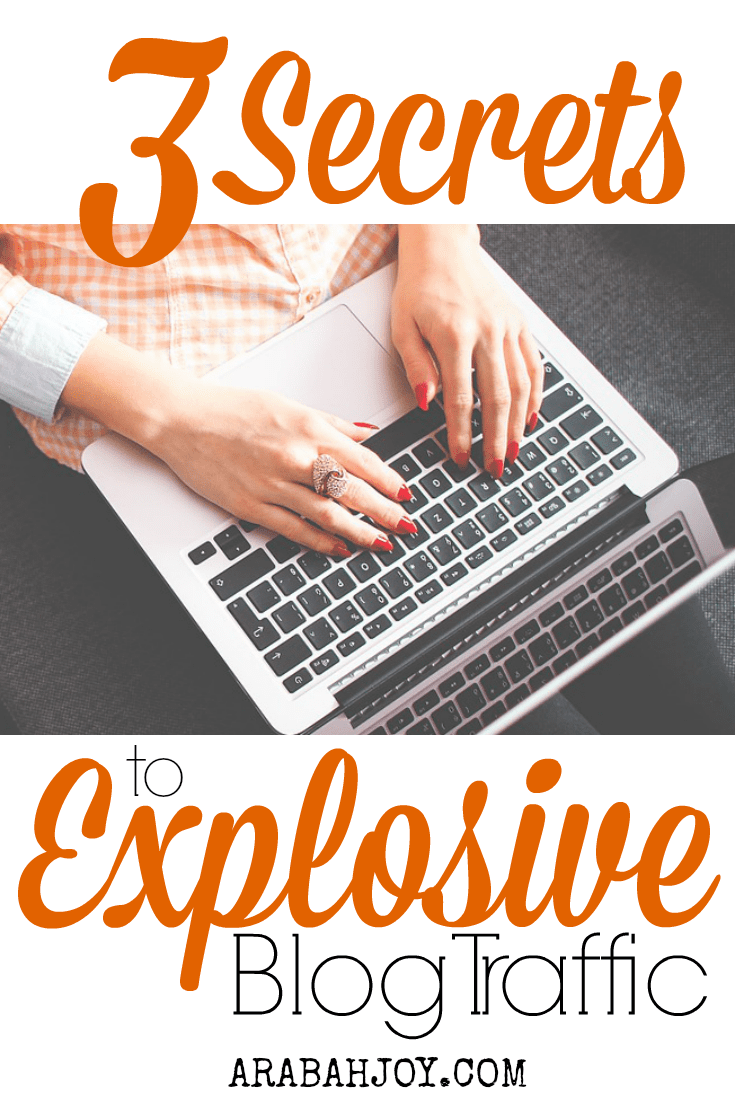 3 Secrets to Explosive Blog Growth