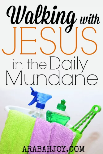 Do you long to make a difference with your life but feel "stuck" in the mundane? Click over to see how you can find Jesus in the daily grind.