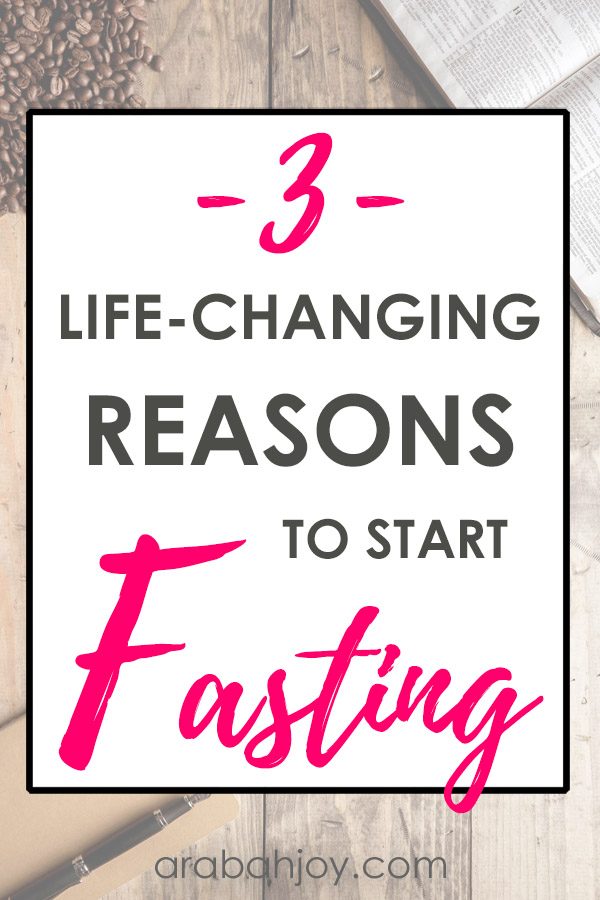 Maybe you've heard about fasting, but you aren't sure if you should start a fast. Read these 3 life-changing reasons to start fasting. 