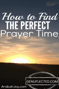 How to Find the Perfect Prayer time
