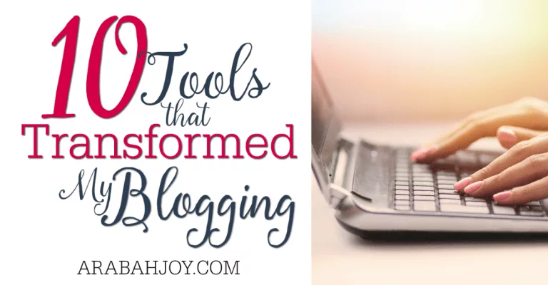 10 Tools that Transformed My Blogging