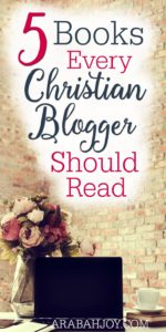 If you're a Christian blogger, you need to check out these 5 Books Every Christian Blogger Should Read!