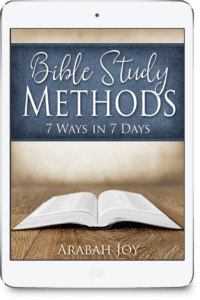 Bible Study Methods: Printables, templates, video instruction for learning how to get more from God's word.
