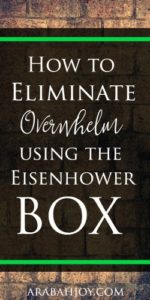 Use the Eisenhower Box to make goals a reality with this approach to planning our God-sized dreams.