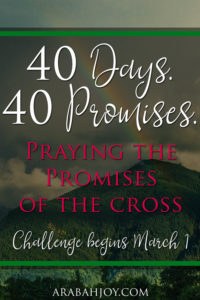 Ever wondered where to begin praying God's word? Why not start with His promises! Here's a challenge to help you start praying God's promises each day.