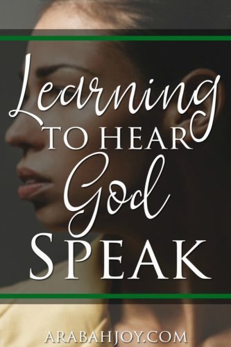 Do you long to hear God speak? Remember these tips as you are learning to hear God speak. 