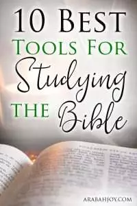 Try these 10 Bible study tools to get the most out of your quiet time.