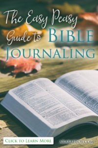Bible Journaling simplified! Check out this easy tutorial on how to get started...