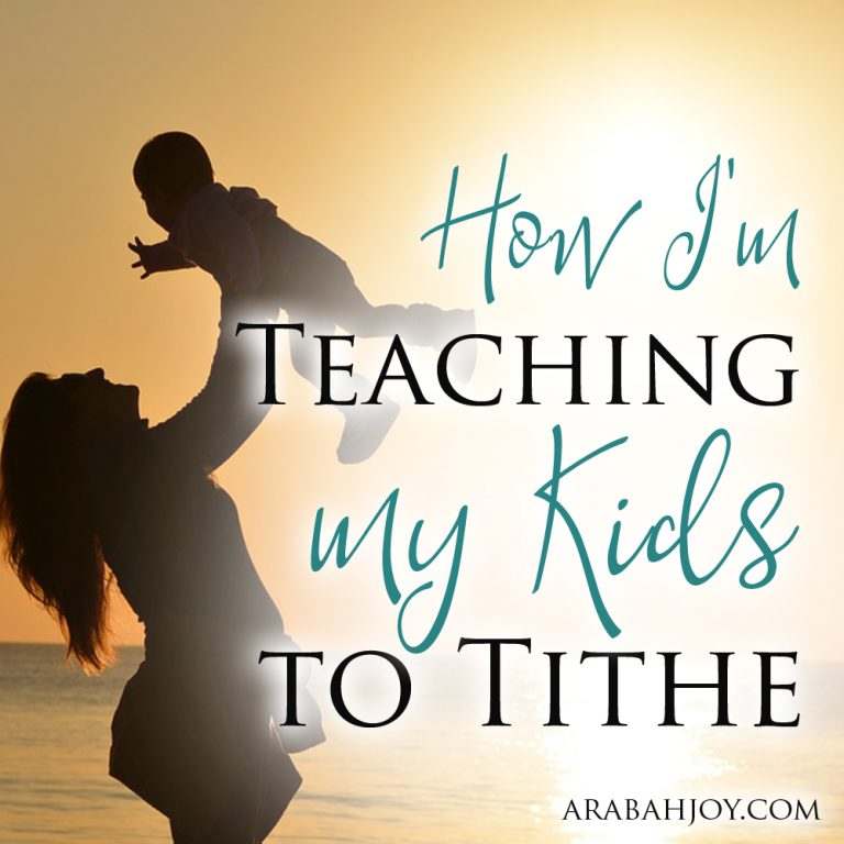 How I’m Teaching My Kids to Tithe