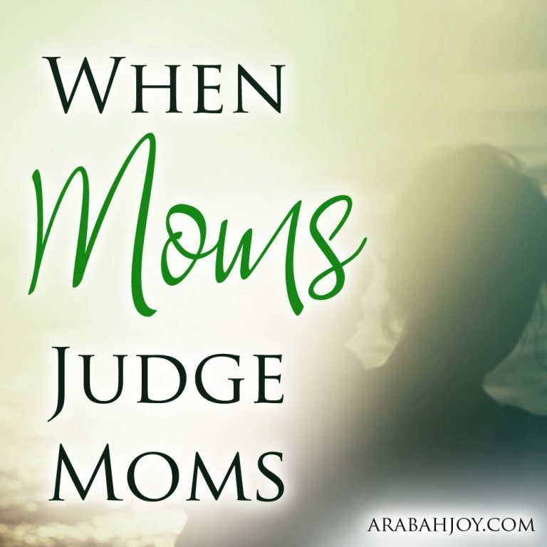 When Moms Judge Moms
