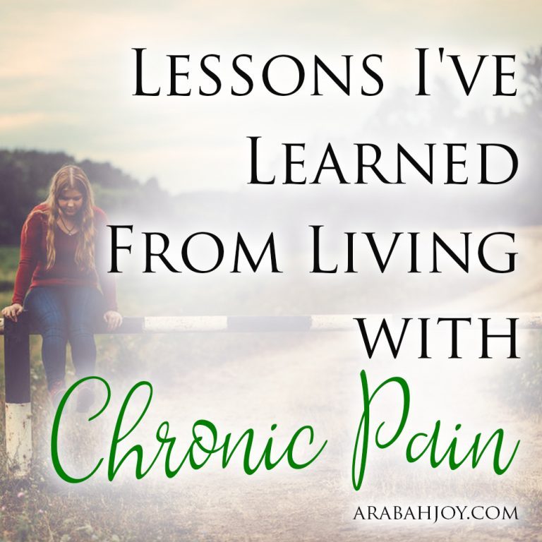 Lessons I’ve Learned From Living With Chronic Pain