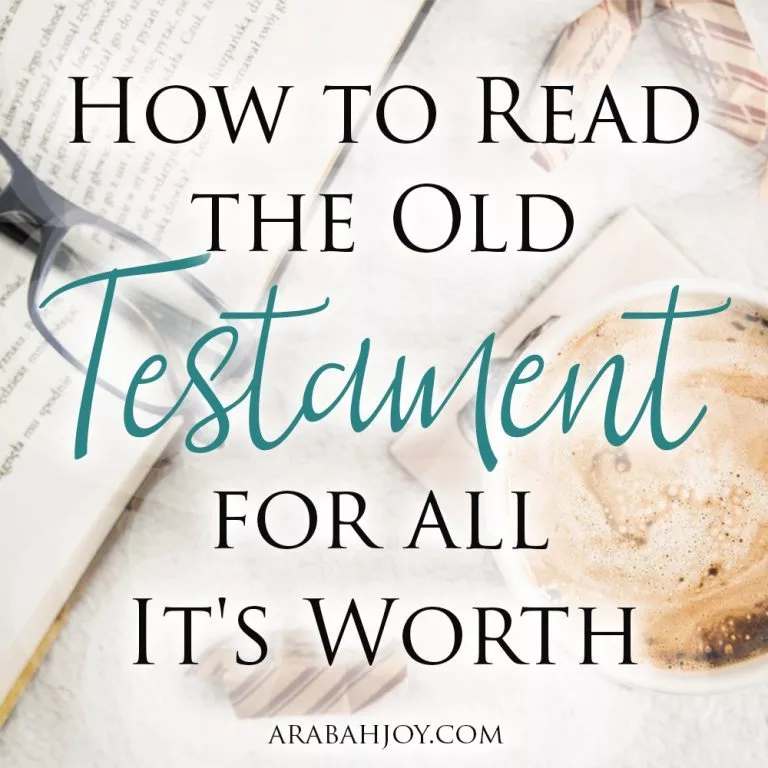 How To Read the Old Testament For All It’s Worth