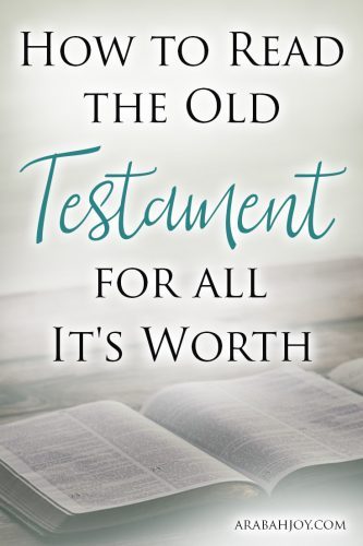 Do you struggle to read the Old Testament? Do you long to see and savor Christ in the Old Testament? How to read the Old Testament for all it's worth!