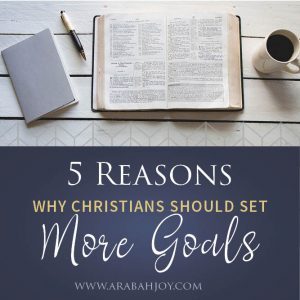 Do you plan to set goals for the new year? What role does goal setting play in the life of a Christian? Learn how to set goals and pursue God's plans with the Grace Goals Planner. #goals #planners