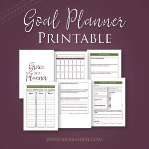 Grace Goals Planner: Grab your FREE Goal Planner pages!