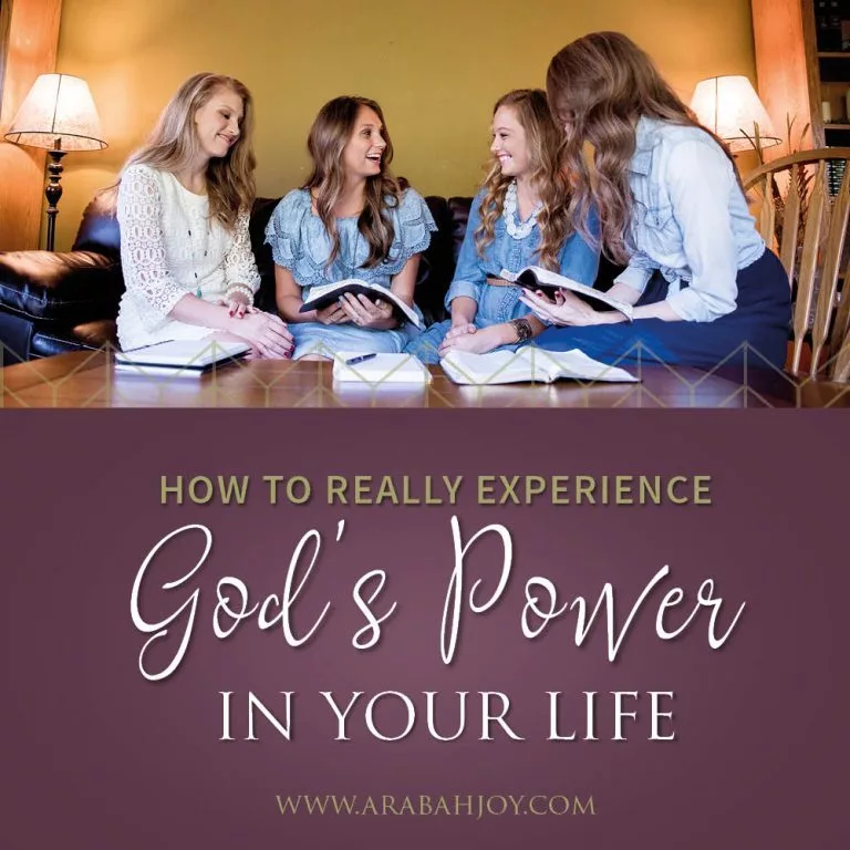 Want to Know the Secret to Really Experiencing God’s Power in Your Life?
