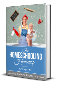Do you struggle to homeschool and manage your household? This post from Amber Fox, author of The Homeschooling Housewife is full of tips to help you manage your house while you homeschool! #homeschool #motherhood