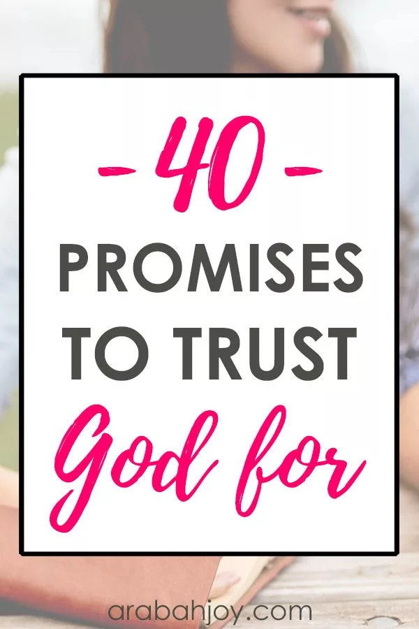 40 Days of Praying the Promises of God {The Trust Without Borders Experiment}