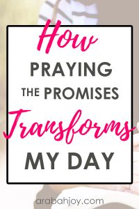 See how praying the promises of God each morning transforms my day, and learn how to "amen" God's promises in your life. Join us as we are praying through the promises of God.