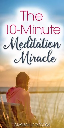 Do you meditate on Scripture? Try these biblical meditation exercises in your quiet time. Try this 10-minute meditation miracle.