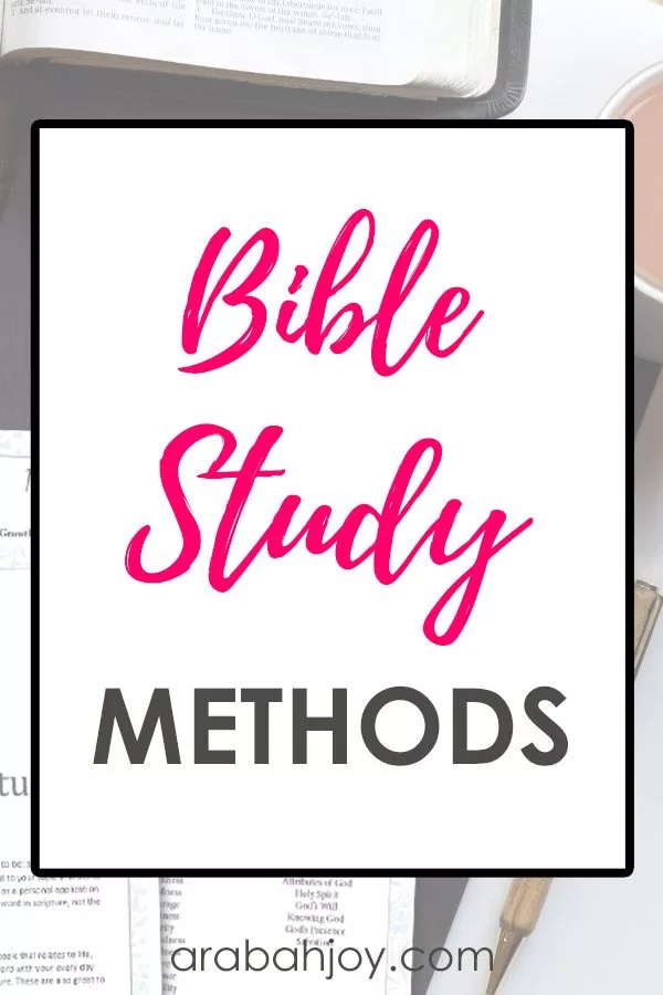 These Bible study methods will work well for beginners or for anyone interested in spiritual growth. Click to learn how to study the Bible with these 7 Bible study methods.