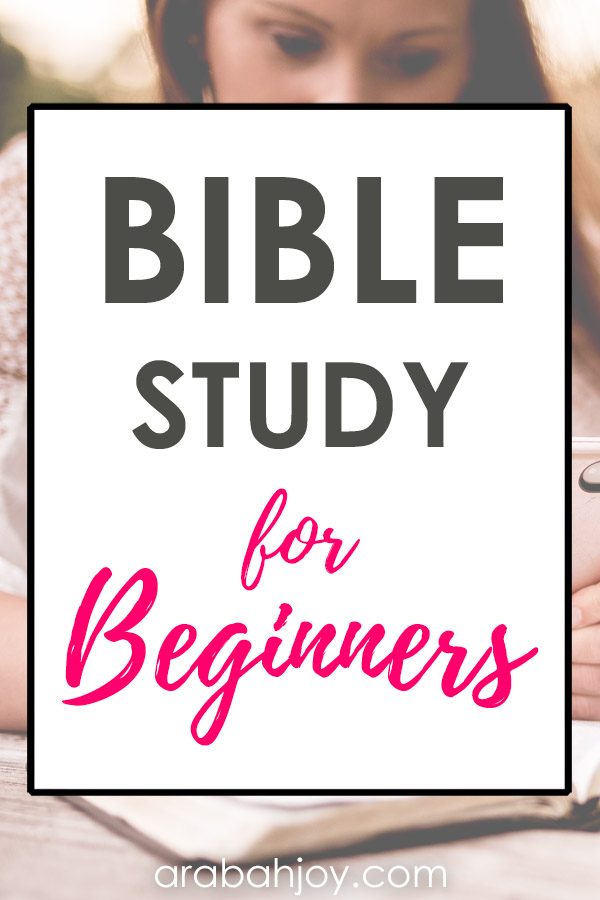 Want to learn how to study the Bible? Use this Bible study plan to learn how to study the Bible for beginners. 