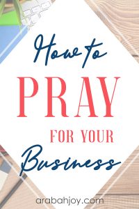 If you're looking for ideas for prayer for business, use our 31 ways to pray for your business.