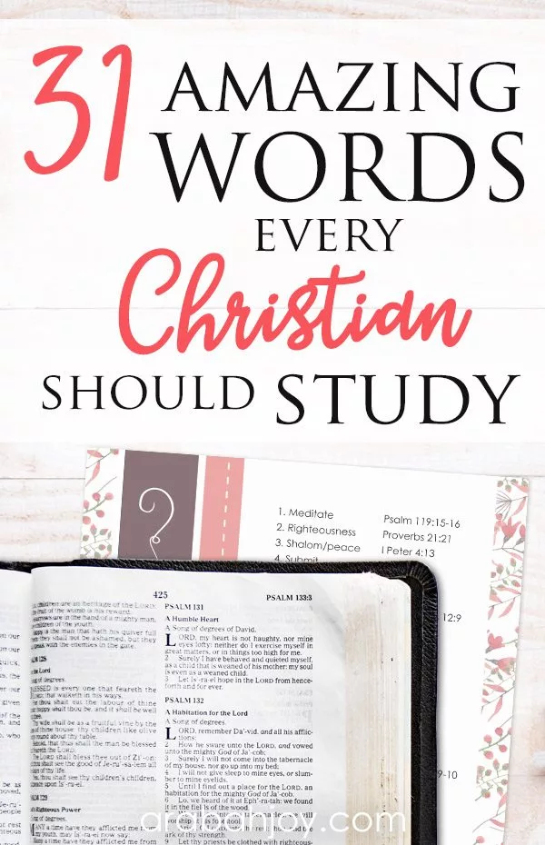 31 Amazing Bible Word Studies You Should Do