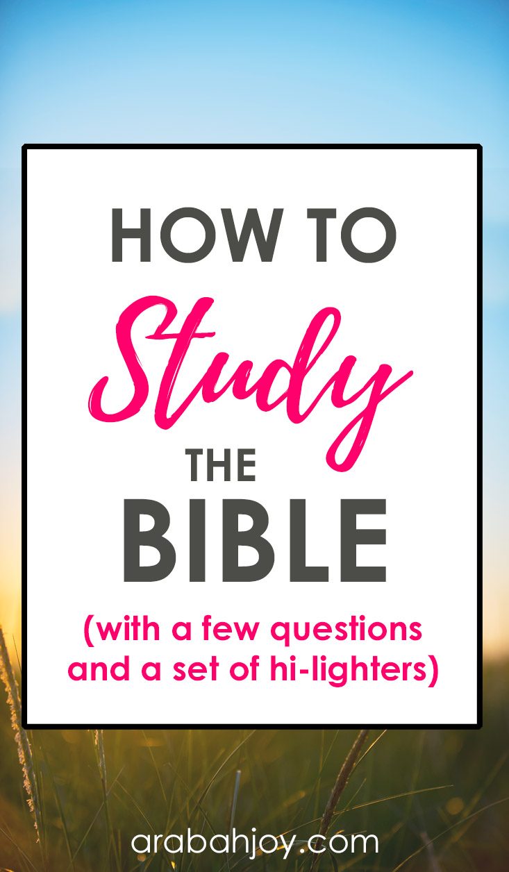 bible study coding scripture marking system code highlighting methods verses chart beginners studies simple studying journal plans tips method references