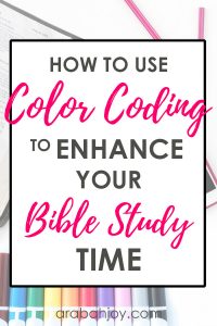Use our Bible color coding chart & learn how to use color coding to enhance your Bible study time.