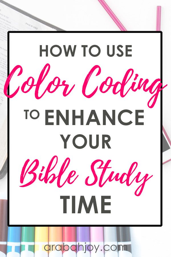 How to Use Color Coding to Enhance Your Bible Study Time