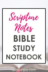 Use the Bible study templates to help create your Bible study notebook. Learn how to make a Bible study binder with the tips in this post.