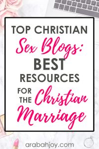 Use our list of Christian sex blogs and books as a resource list for improving Christian sex in your marriage.