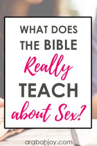 God's Word is very clear when it comes to Christian sex. Learn what the Bible really teaches about Christian sex and intimacy in marriage.