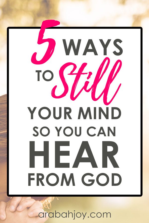 Perhaps you've heard the verse about being still and knowing that He is God, but you are looking for practical application. Check out these 5 ways that stillness can help you know God. 