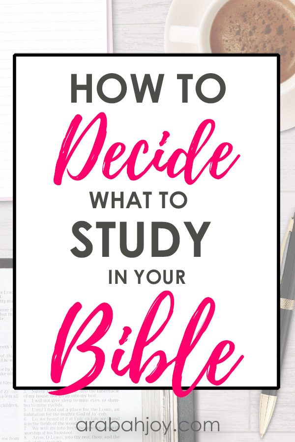 Whether you're wondering how to read the bible in a year or searching for more in-depth Bible study techniques, read our tips for choosing your next Bible study. 