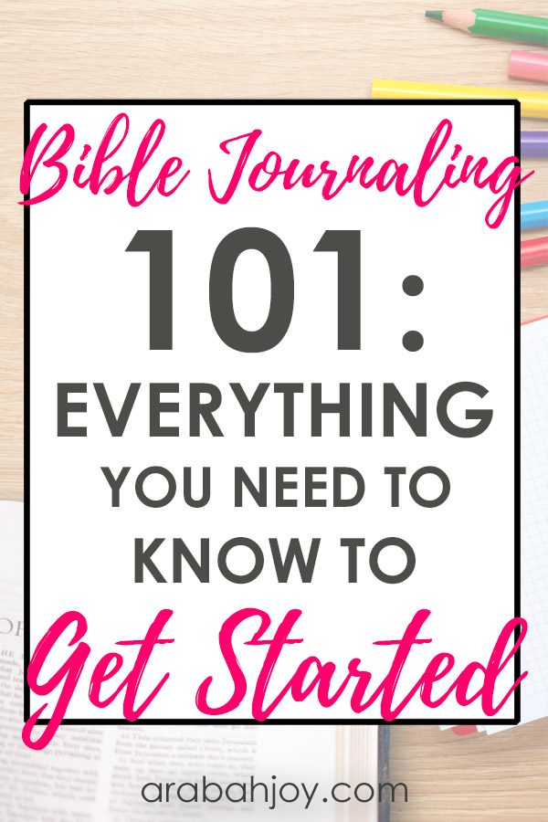 If Bible art journaling terms seem confusing, use our Bible journaling glossary. This will prepare you for traditional Bible journaling and help you feel more confident in Bible journaling. 