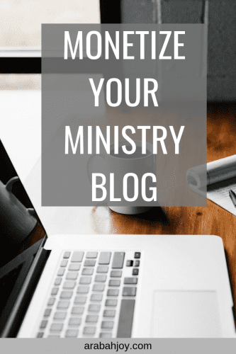computer + How to monetize your ministry blog