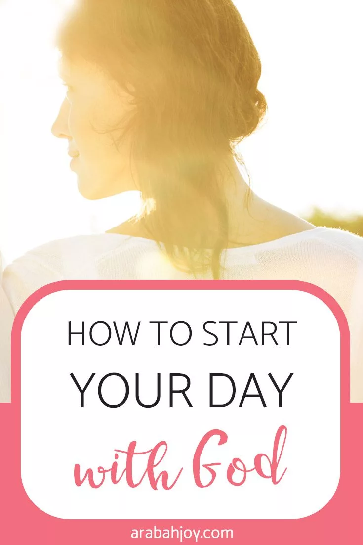 Learn how to start your day with God with these simple tips!