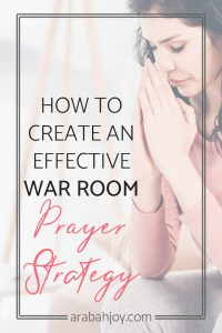 prayer strategy