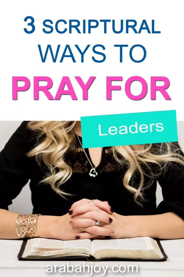 3 Simple Ways to Pray for Government Leaders + FREE Printable Prayer Template