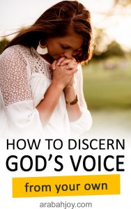 Have you ever wondered how to hear God's voice? Or if what you are hearing is God's voice or your own? Here are 4 tips for knowing how to hear the voice of God