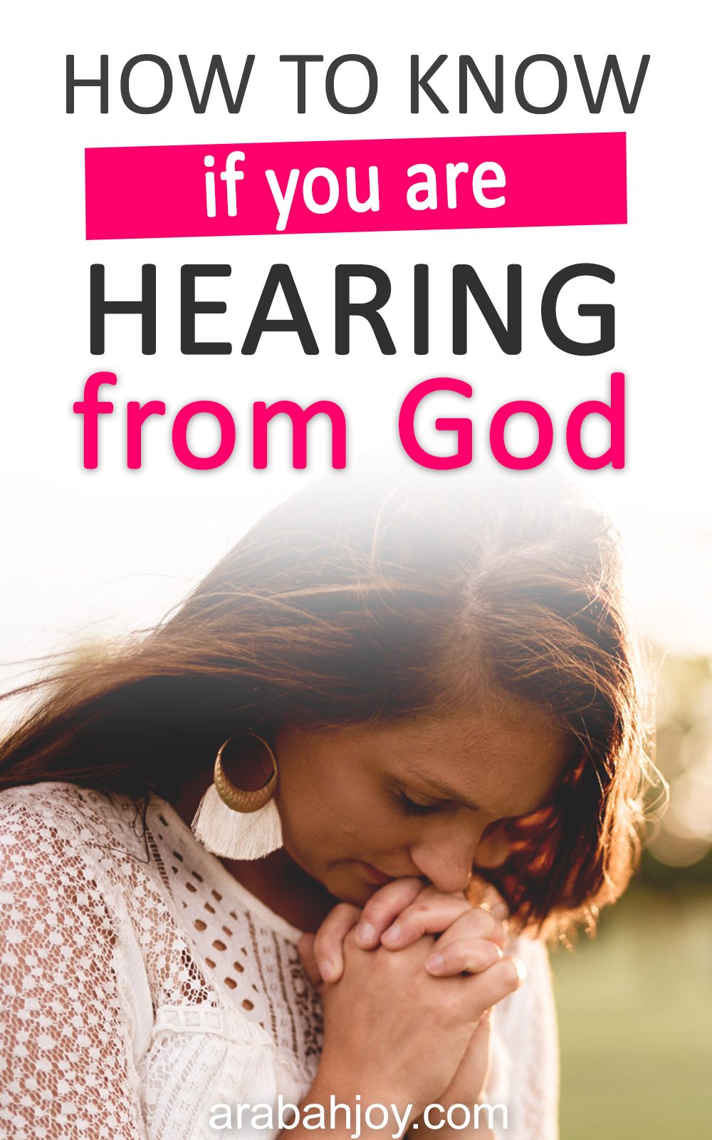 Have you ever wondered how to hear God's voice? Or if what you are hearing is God's voice or your own? Here are 4 tips for knowing how to hear the voice of God