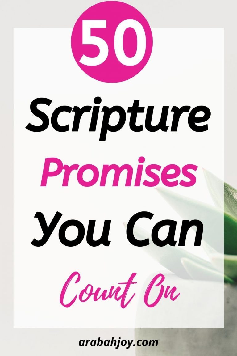 Promises of God in Scripture: 50 Scripture Promises You Can Count On