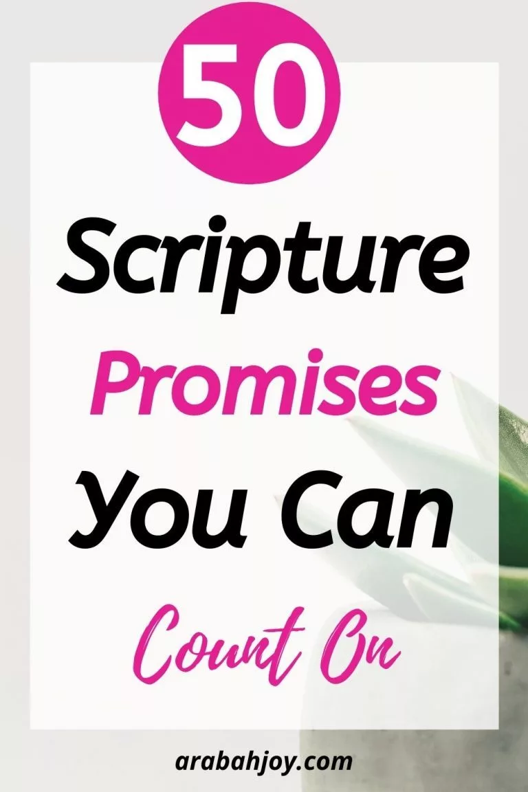 Promises of God in Scripture: 50 Scripture Promises You Can Count On
